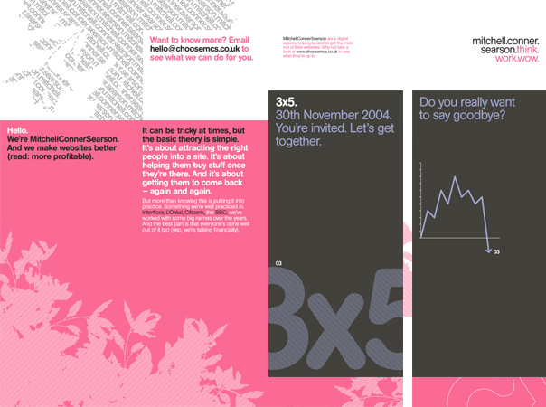	<p><strong>06 | 06</strong> Corporate Identity für Mitchell Conner Searson</p>